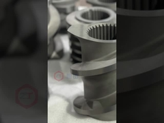 Свинцовые элементы экструдера с двумя винтами готовы к отгрузке