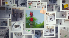 Винт и ствол, коробка передач для экструдера с двумя винтами.